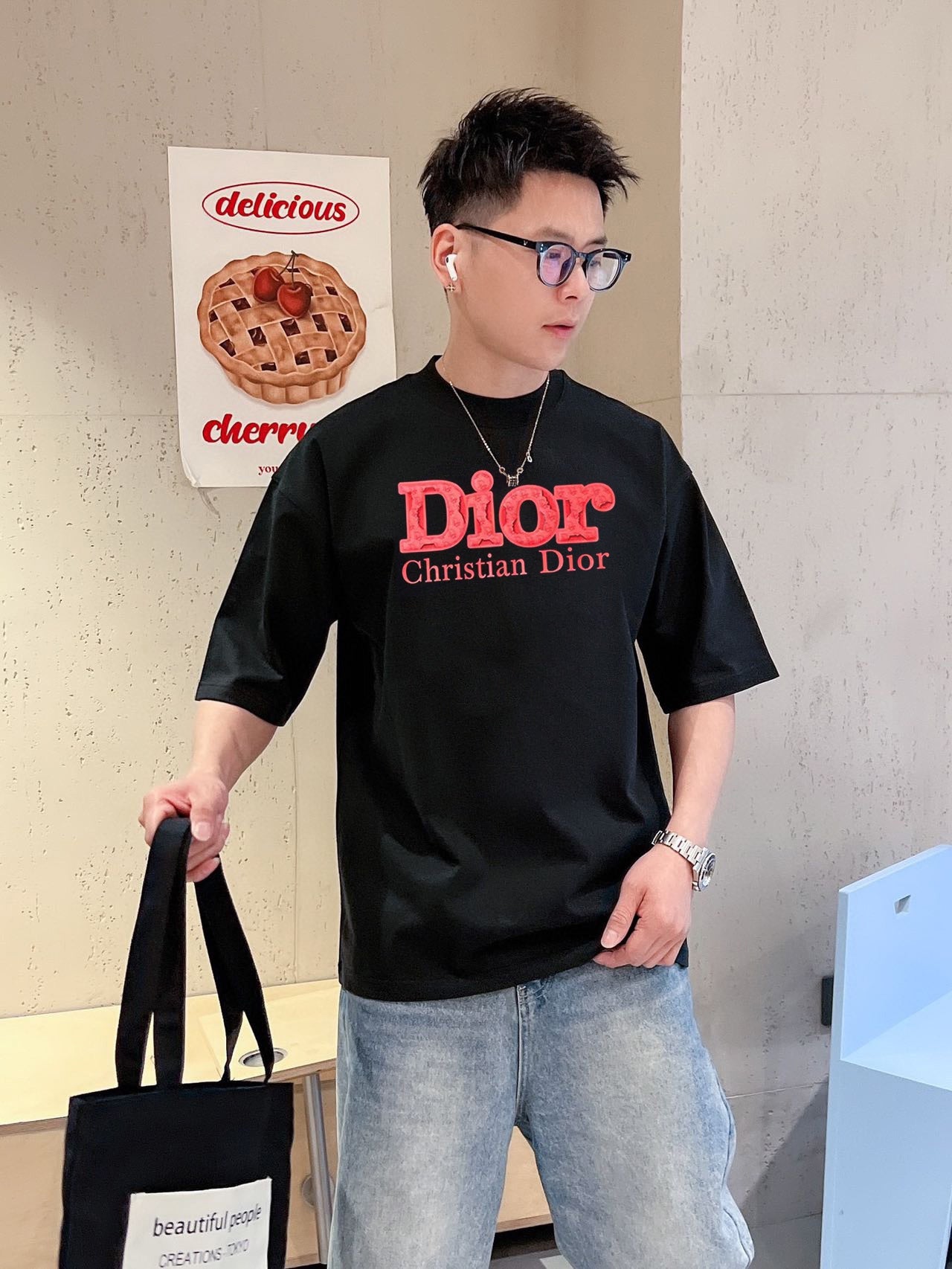 LuxluxHouse Best Quality Clothes T-shirt Prada