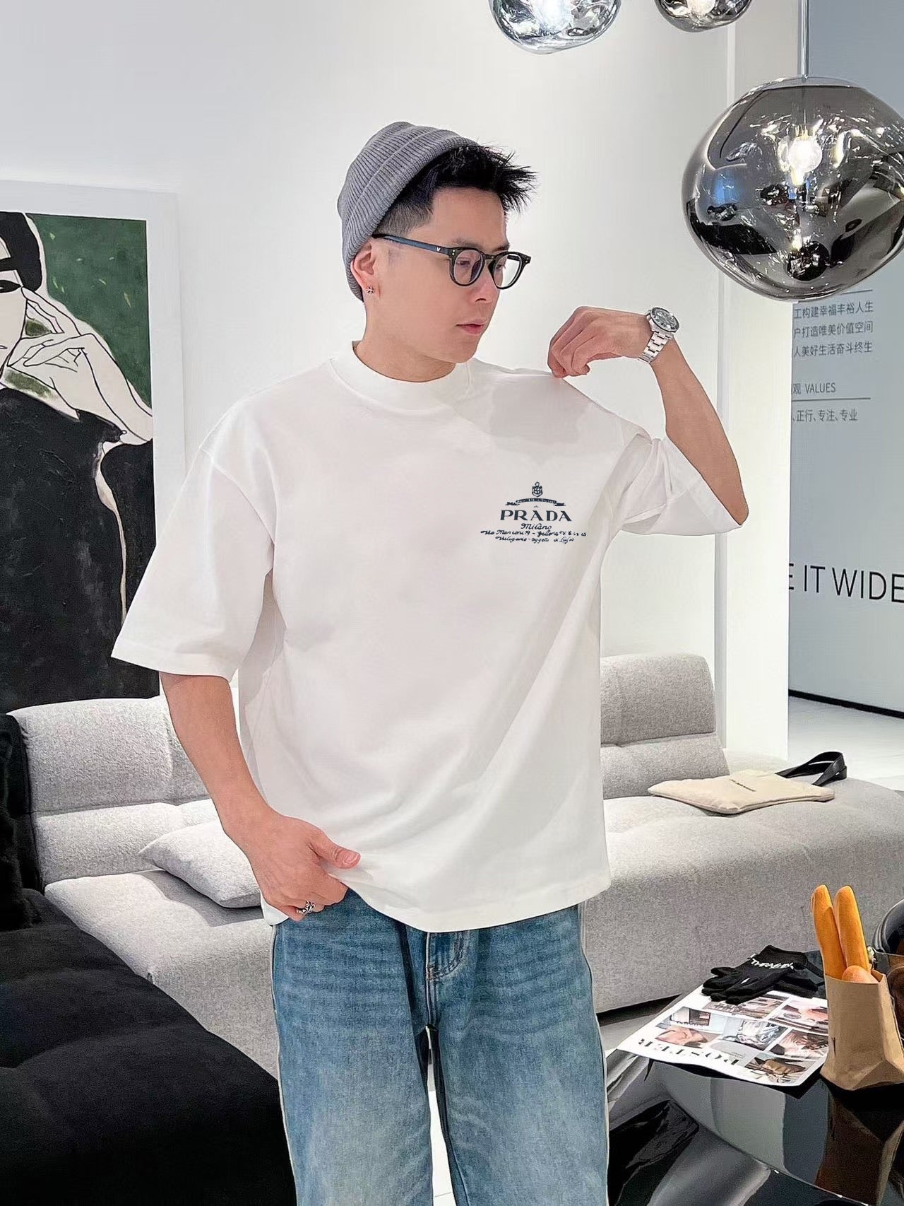 LuxluxHouse Best Quality Clothes T-shirt Prada