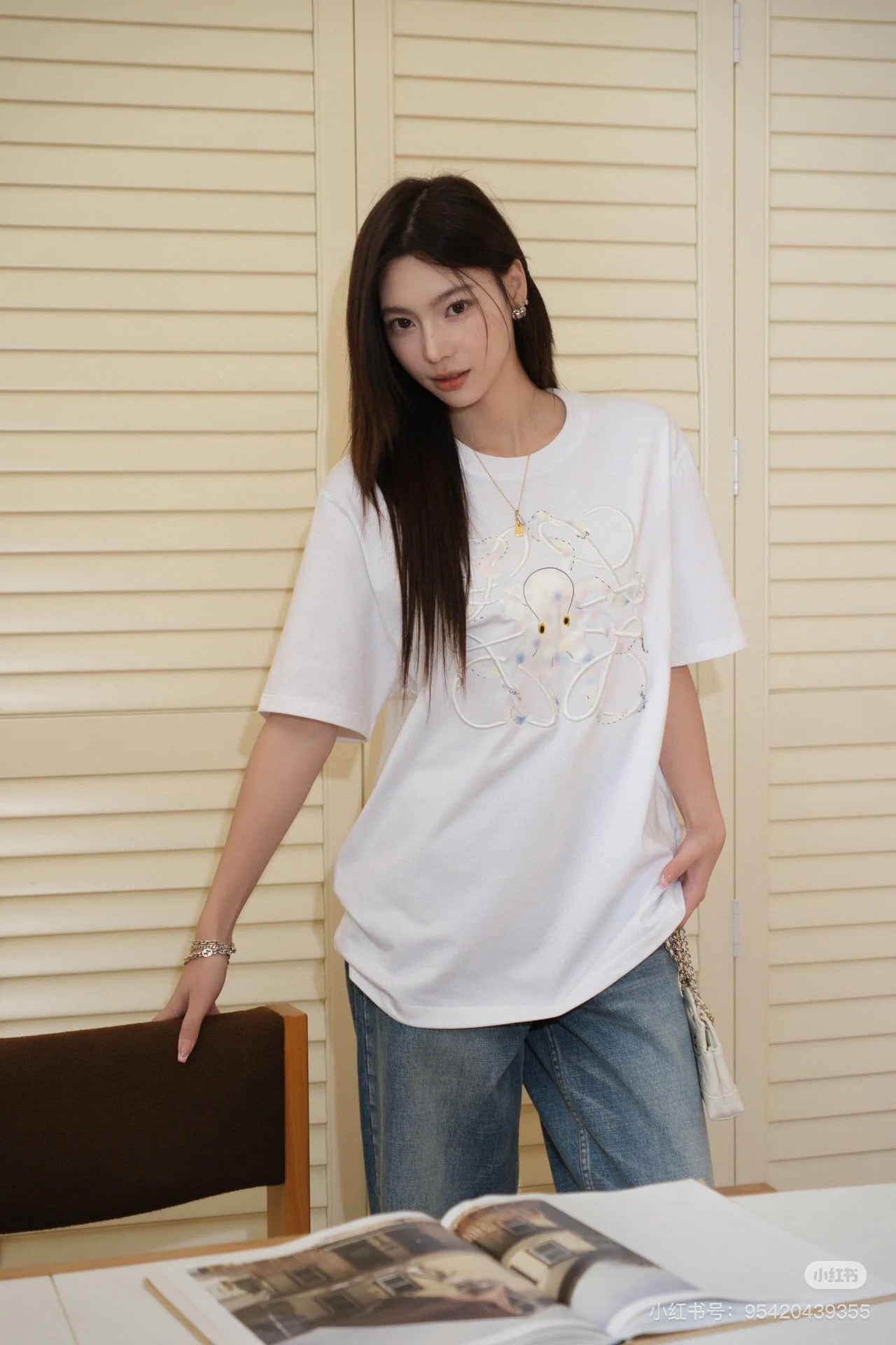 LuxluxHouse Best Quality Clothes T-shirt Loewe