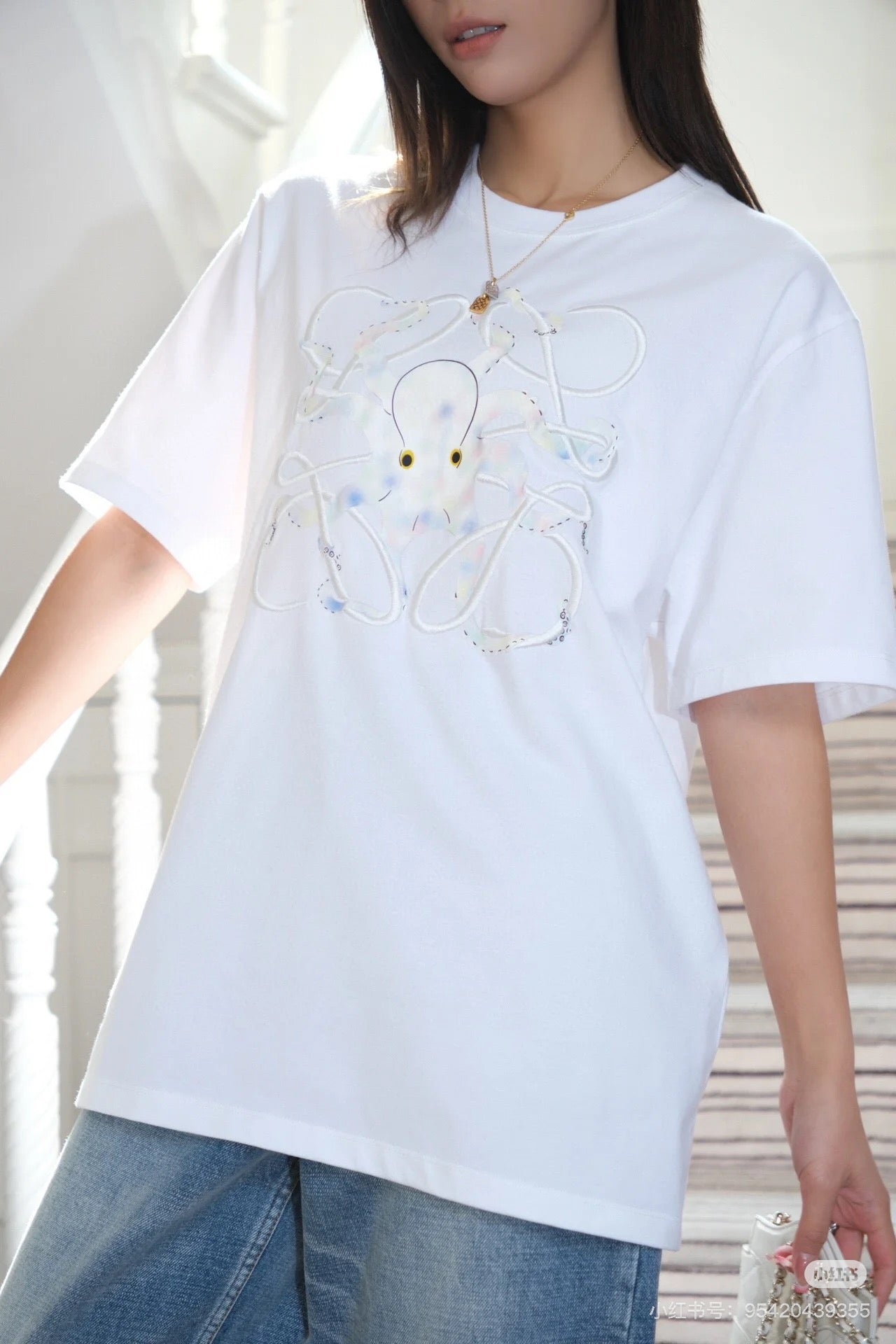 LuxluxHouse Best Quality Clothes T-shirt Loewe