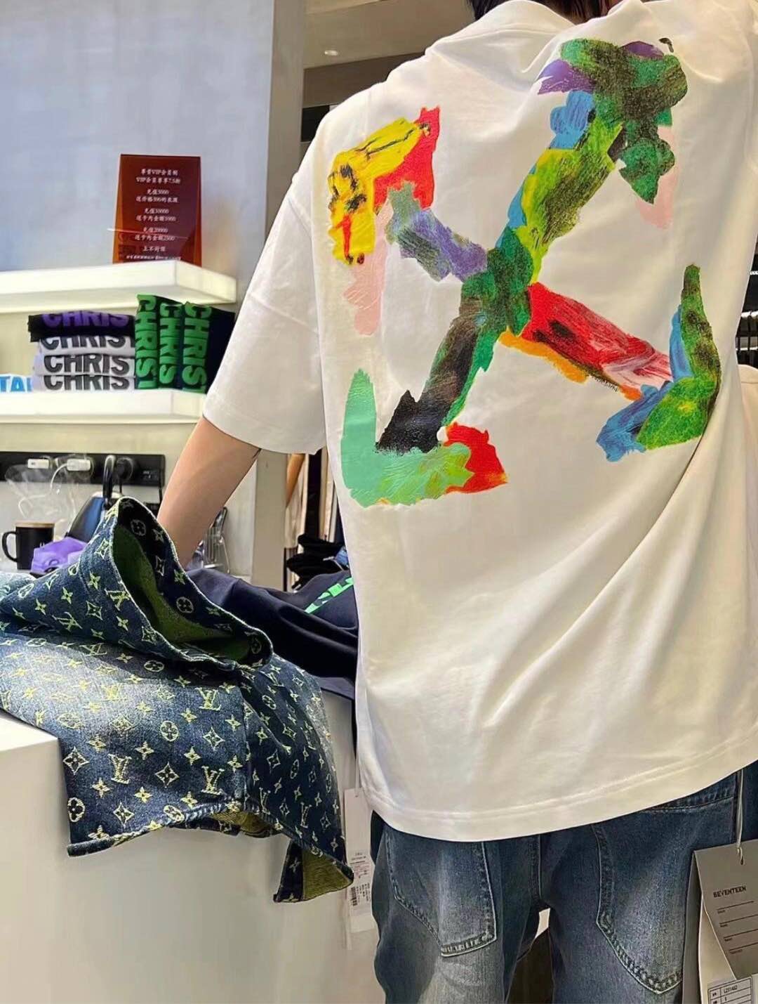 LuxluxHouse Best Quality Clothes Off White T-shirt