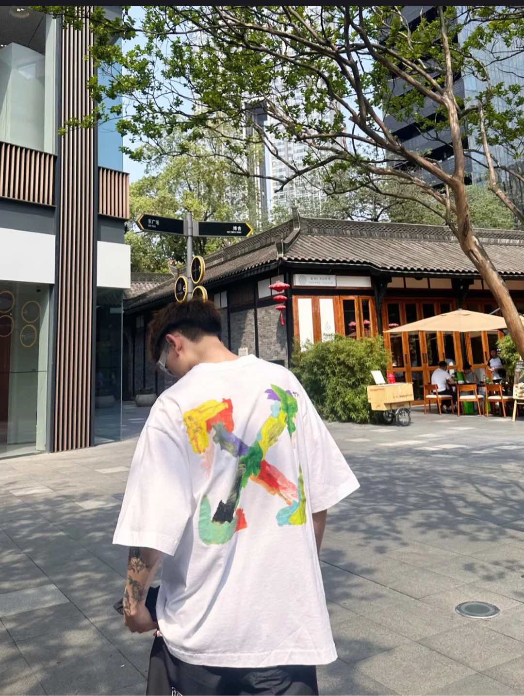 LuxluxHouse Best Quality Clothes Off White T-shirt