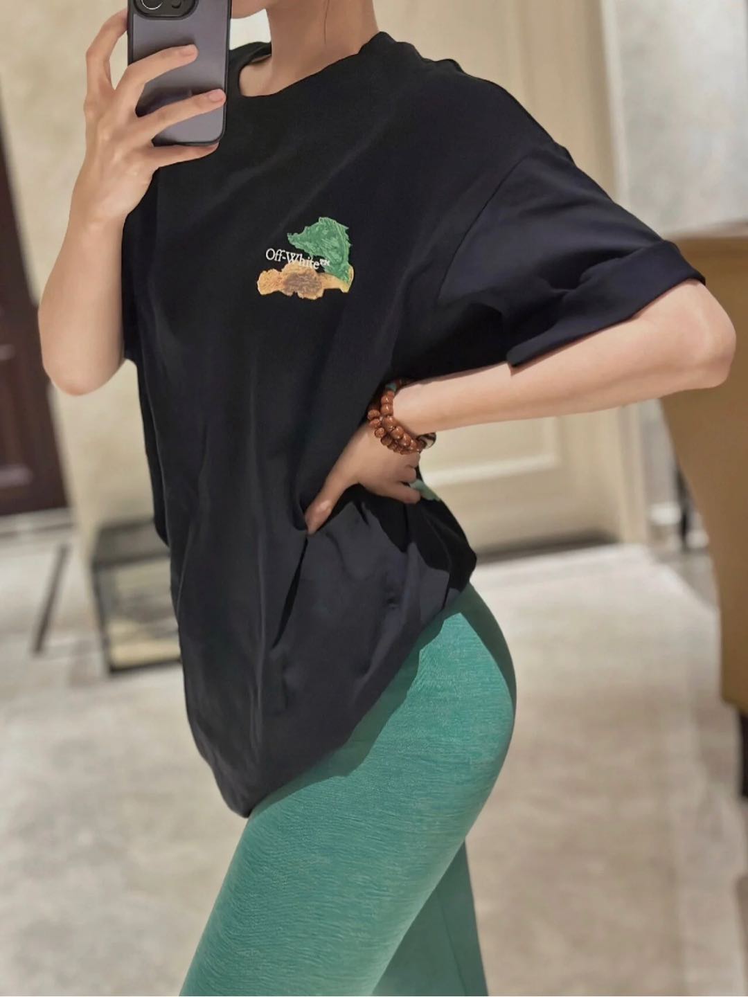 LuxluxHouse Best Quality Clothes Off White T-shirt