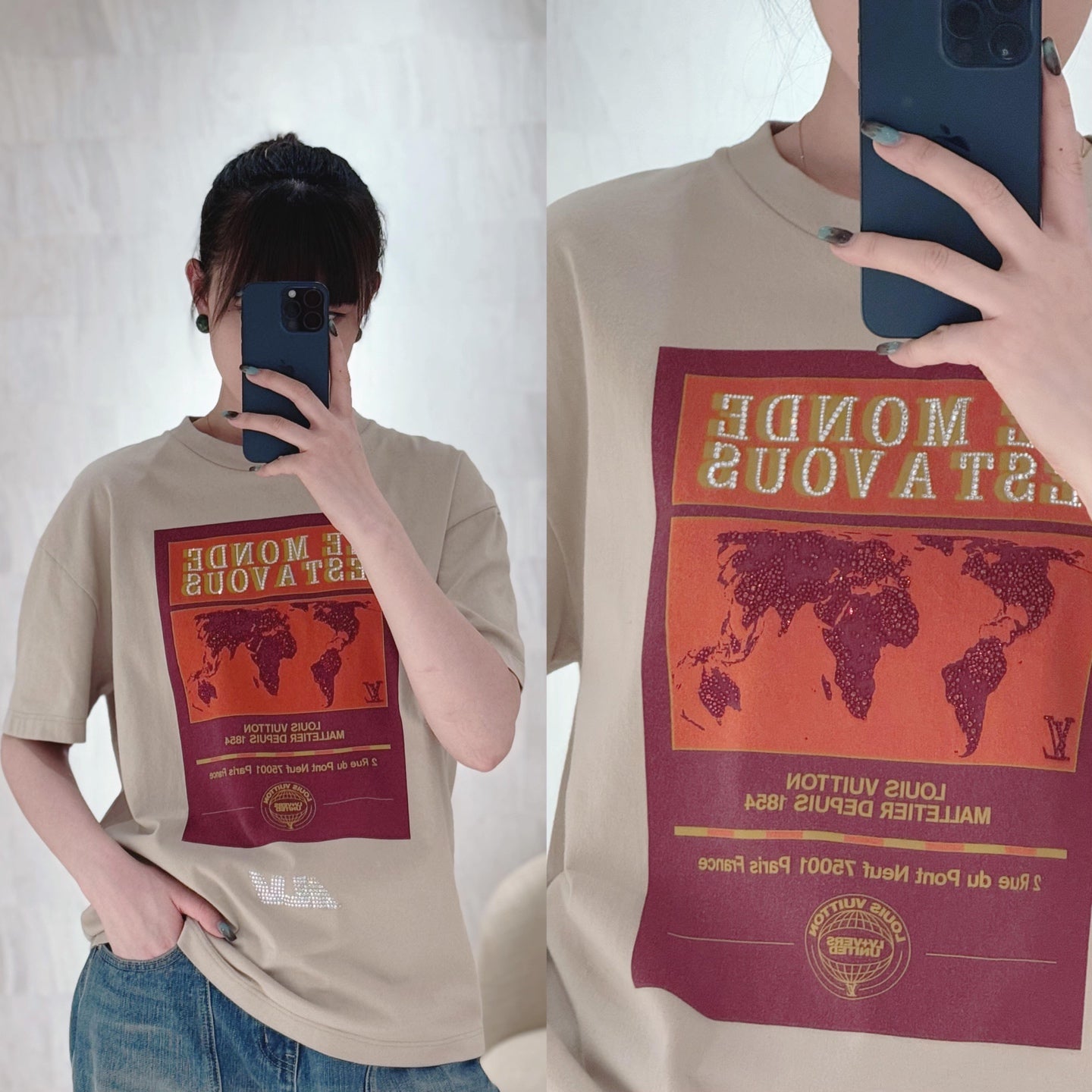 LuxluxHouse Best Quality Clothes T-shirt Louis Vuitton