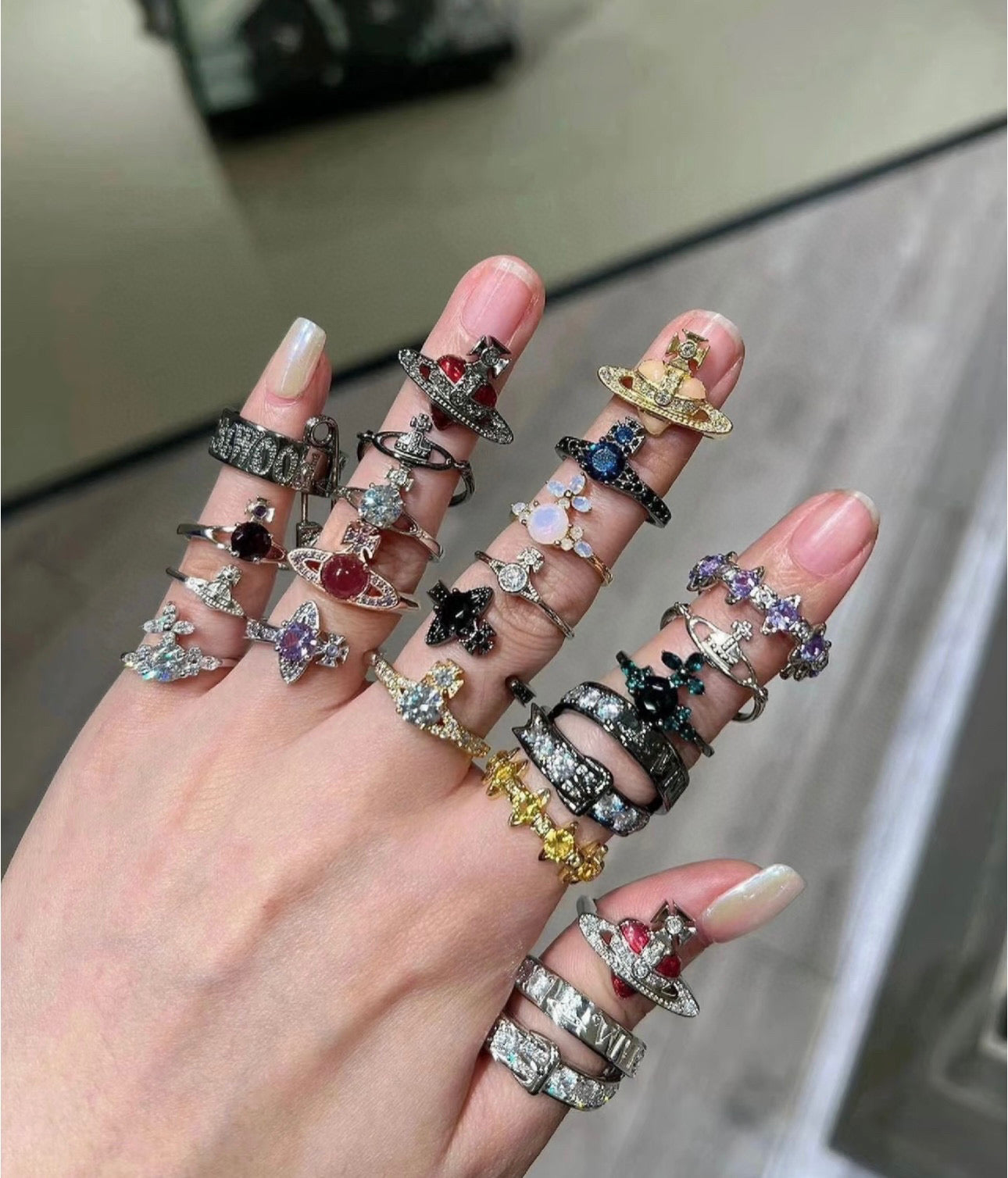 LuxluxHouse Best Quality Accessories Ring Ring Vivienne Westwood