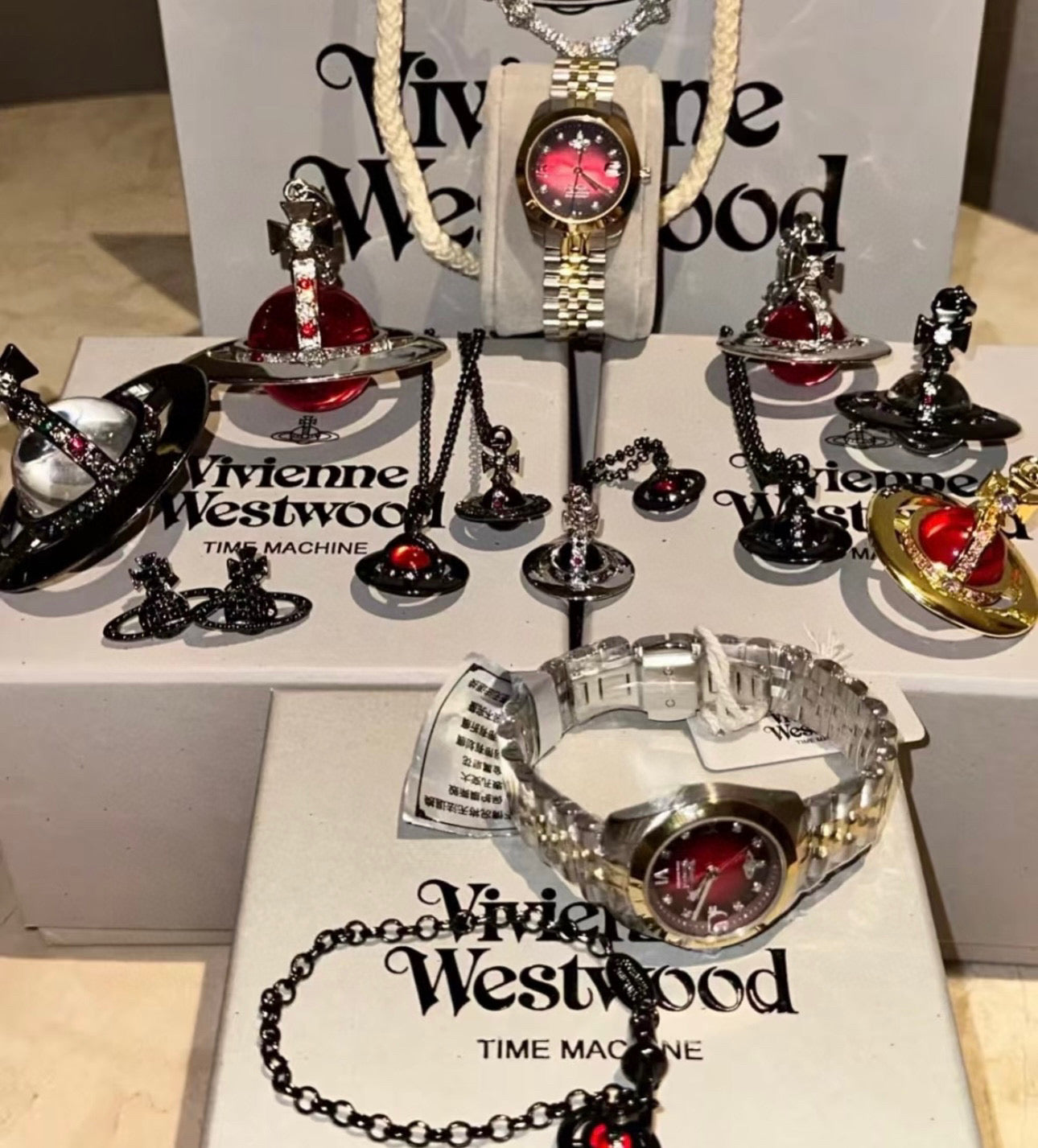 LuxluxHouse Best Quality Accessories Ring Ring Vivienne Westwood