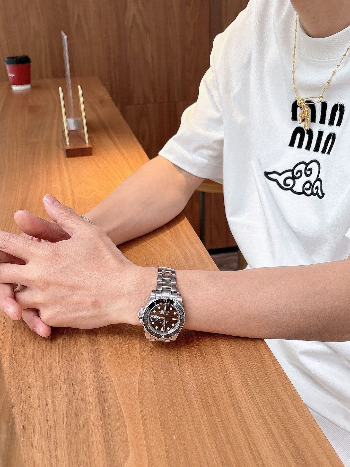 LuxluxHouse Best Quality Clothes Miu Miu T-shirt