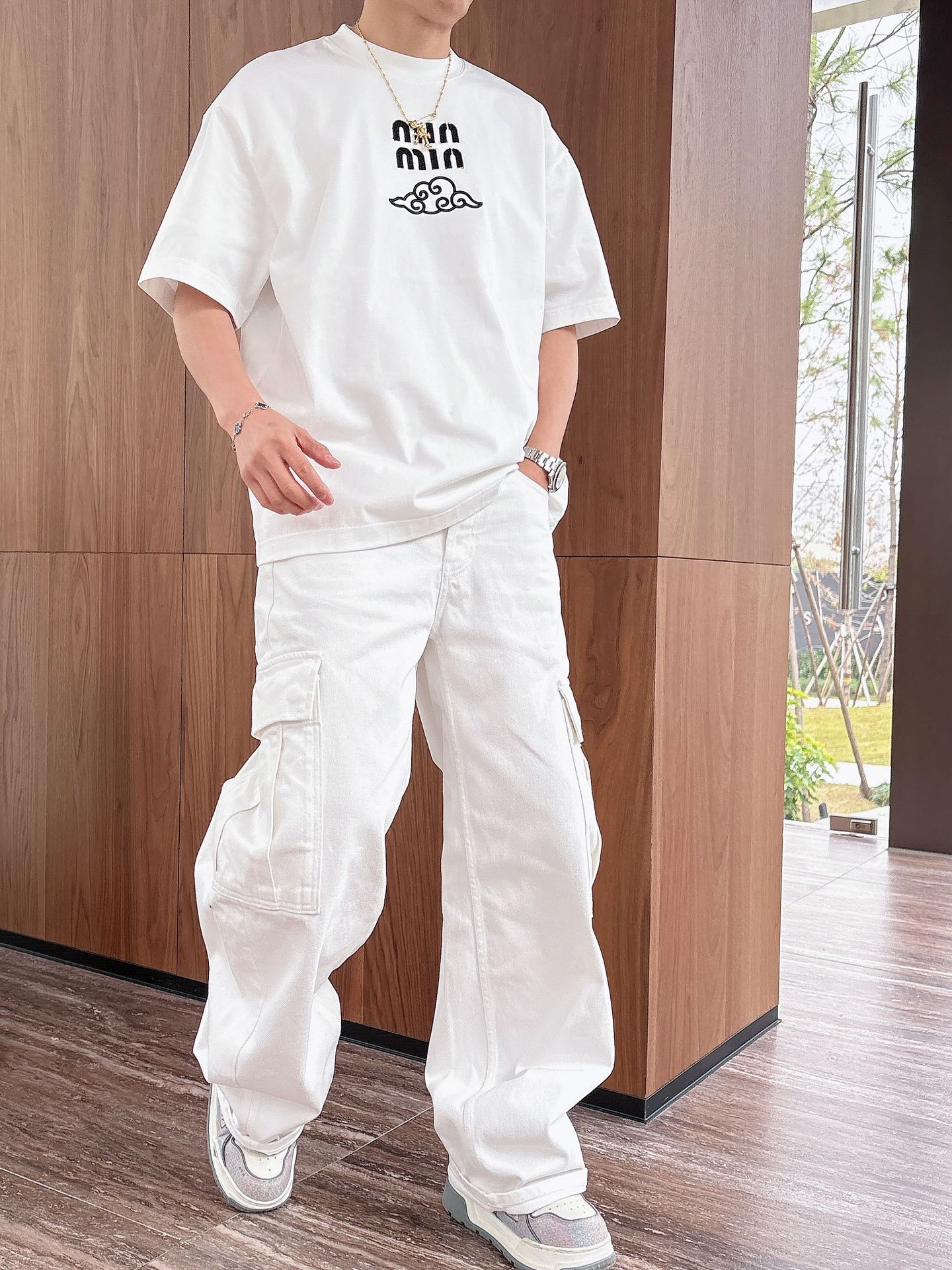 LuxluxHouse Best Quality Clothes Miu Miu T-shirt