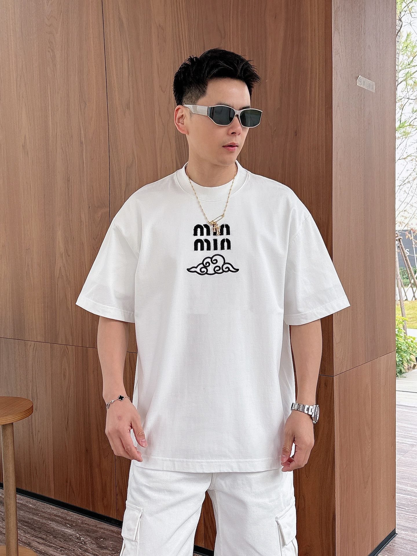 LuxluxHouse Best Quality Clothes Miu Miu T-shirt