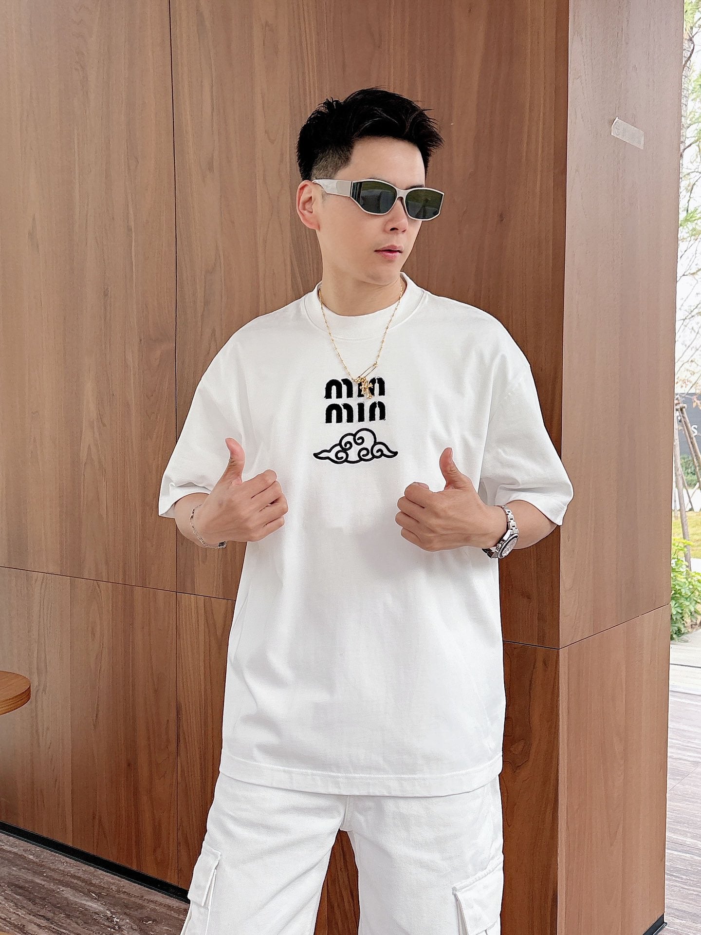 LuxluxHouse Best Quality Clothes Miu Miu T-shirt