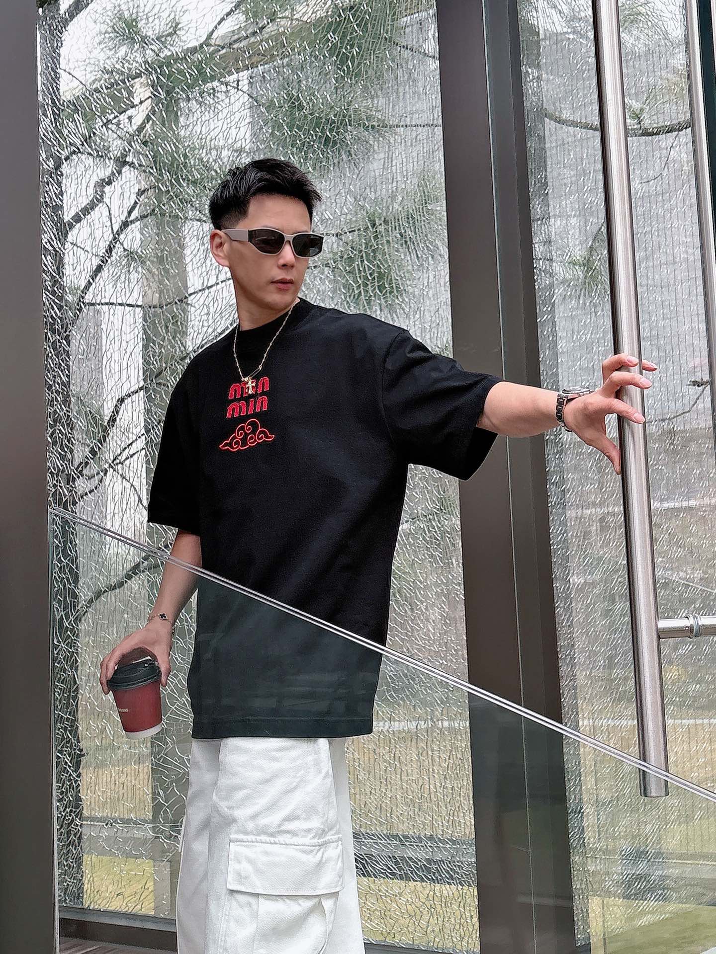 LuxluxHouse Best Quality Clothes Miu Miu T-shirt