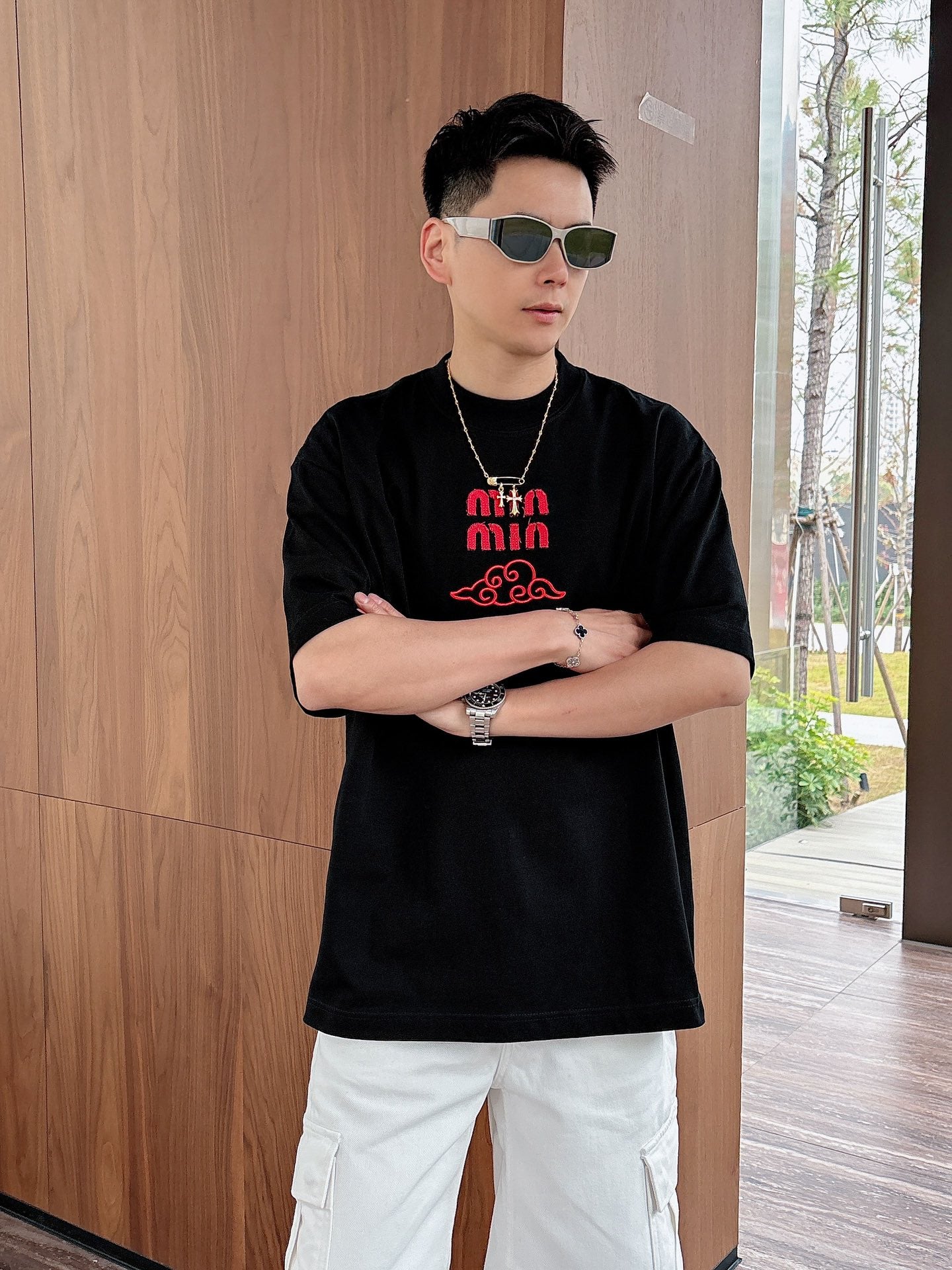 LuxluxHouse Best Quality Clothes Miu Miu T-shirt