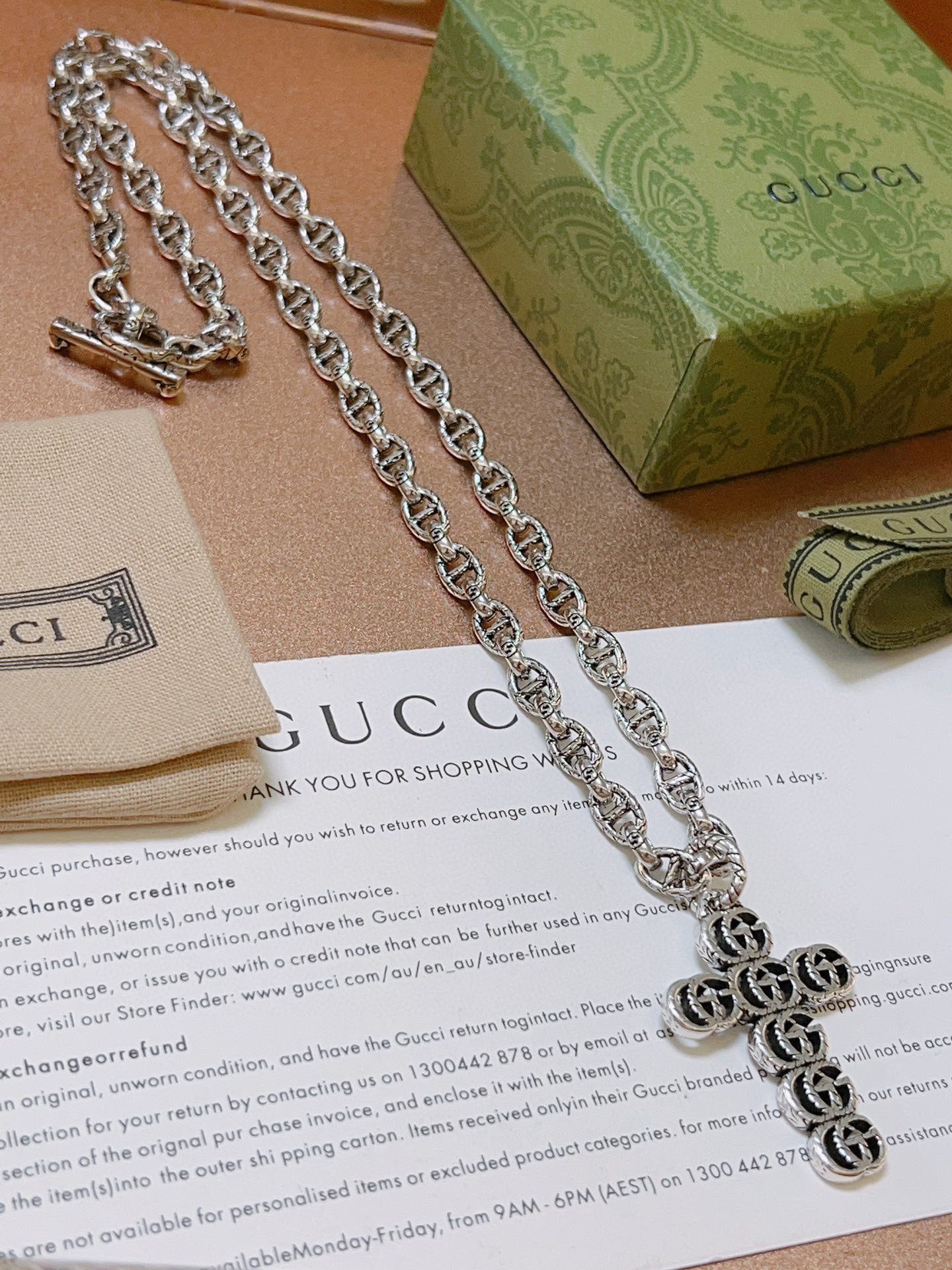 LuxluxHouse Best Quality Accessories Gucci Necklace