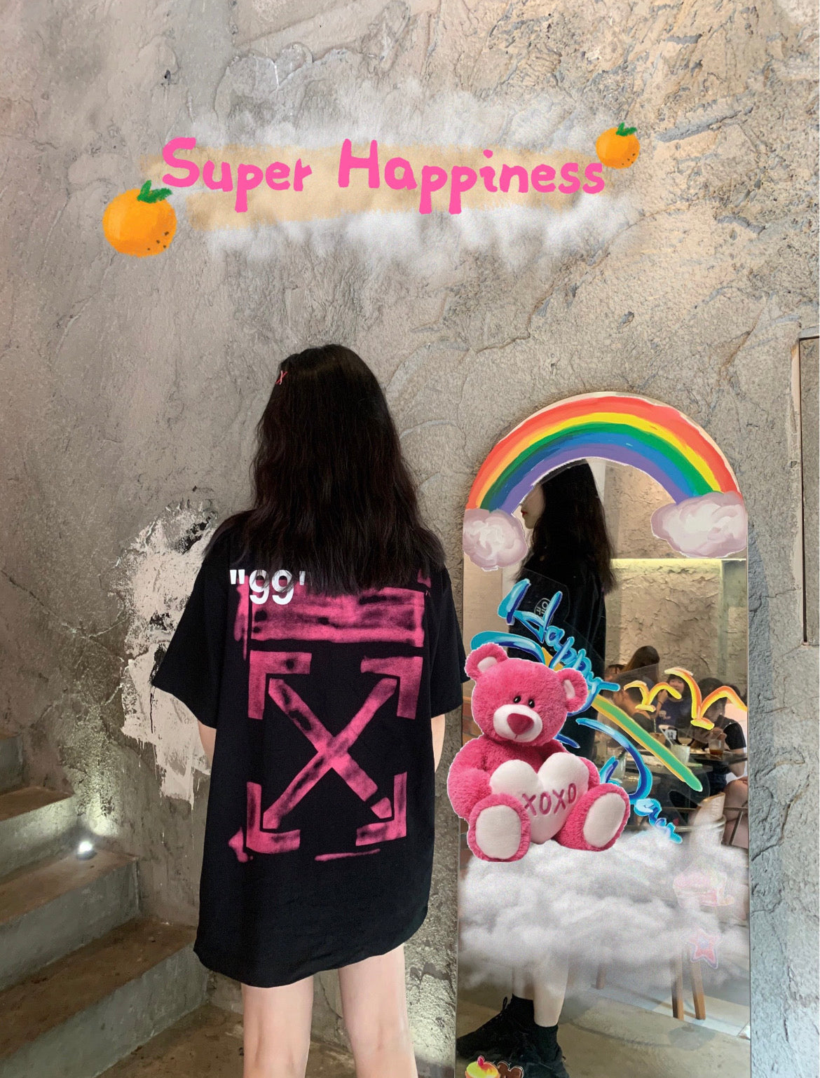 LuxluxHouse Best Quality Clothes Off White T-shirt