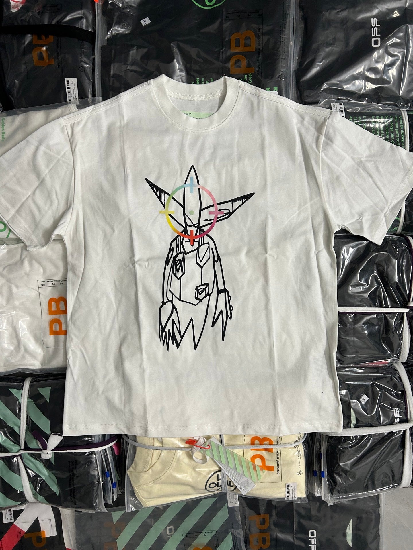 LuxluxHouse Best Quality Clothes Off White T-shirt