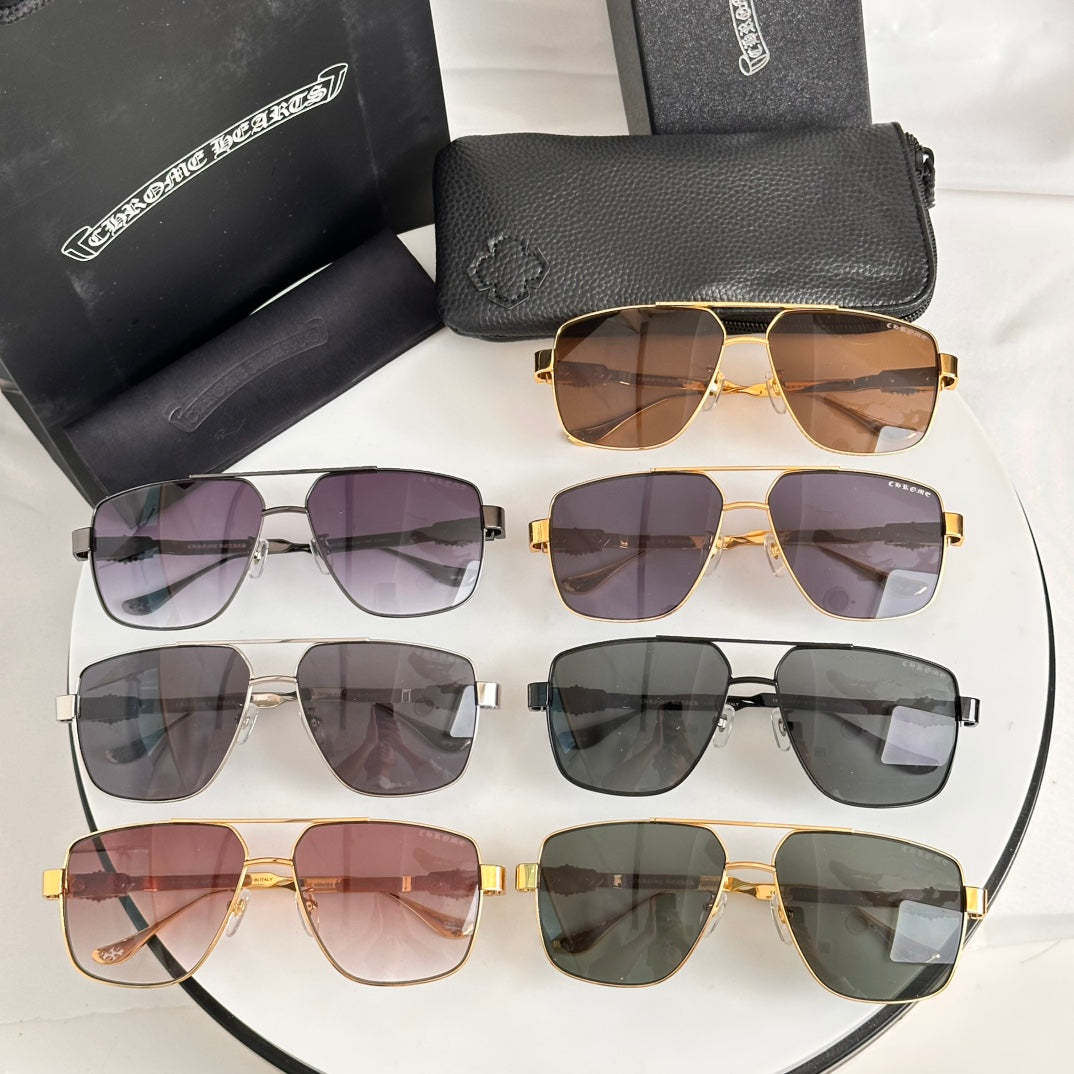 LuxluxHouse Best Quality Glasses Chrome Hearts