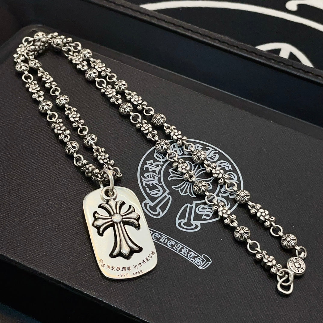 LuxluxHouse Best Quality Accessories Necklace Chrome Hearts