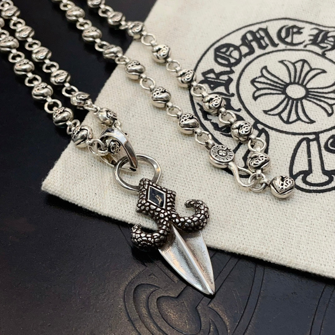 LuxluxHouse Best Quality Accessories Necklace Chrome Hearts