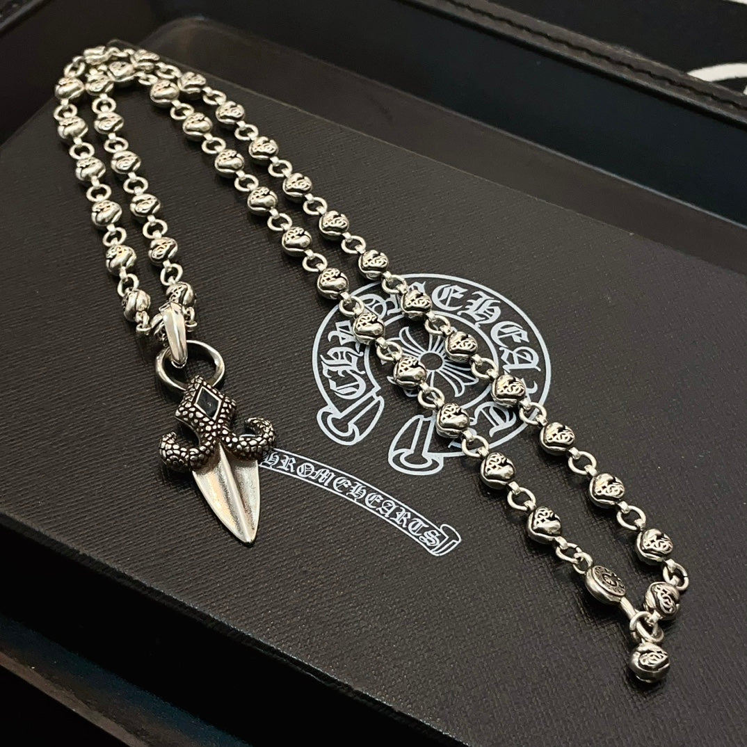 LuxluxHouse Best Quality Accessories Necklace Chrome Hearts
