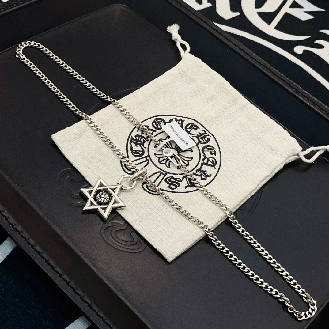 LuxluxHouse Best Quality Accessories Necklace Chrome Hearts