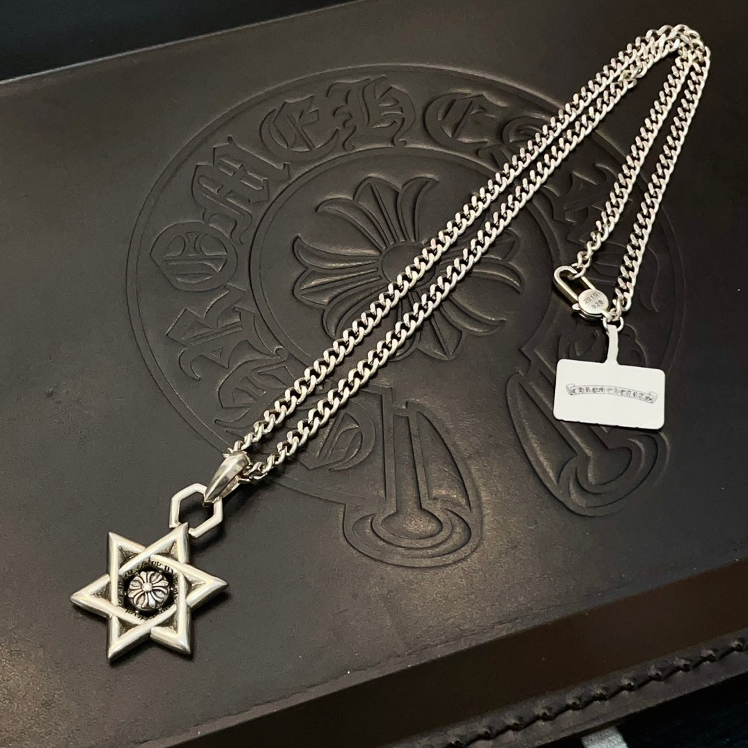 LuxluxHouse Best Quality Accessories Necklace Chrome Hearts