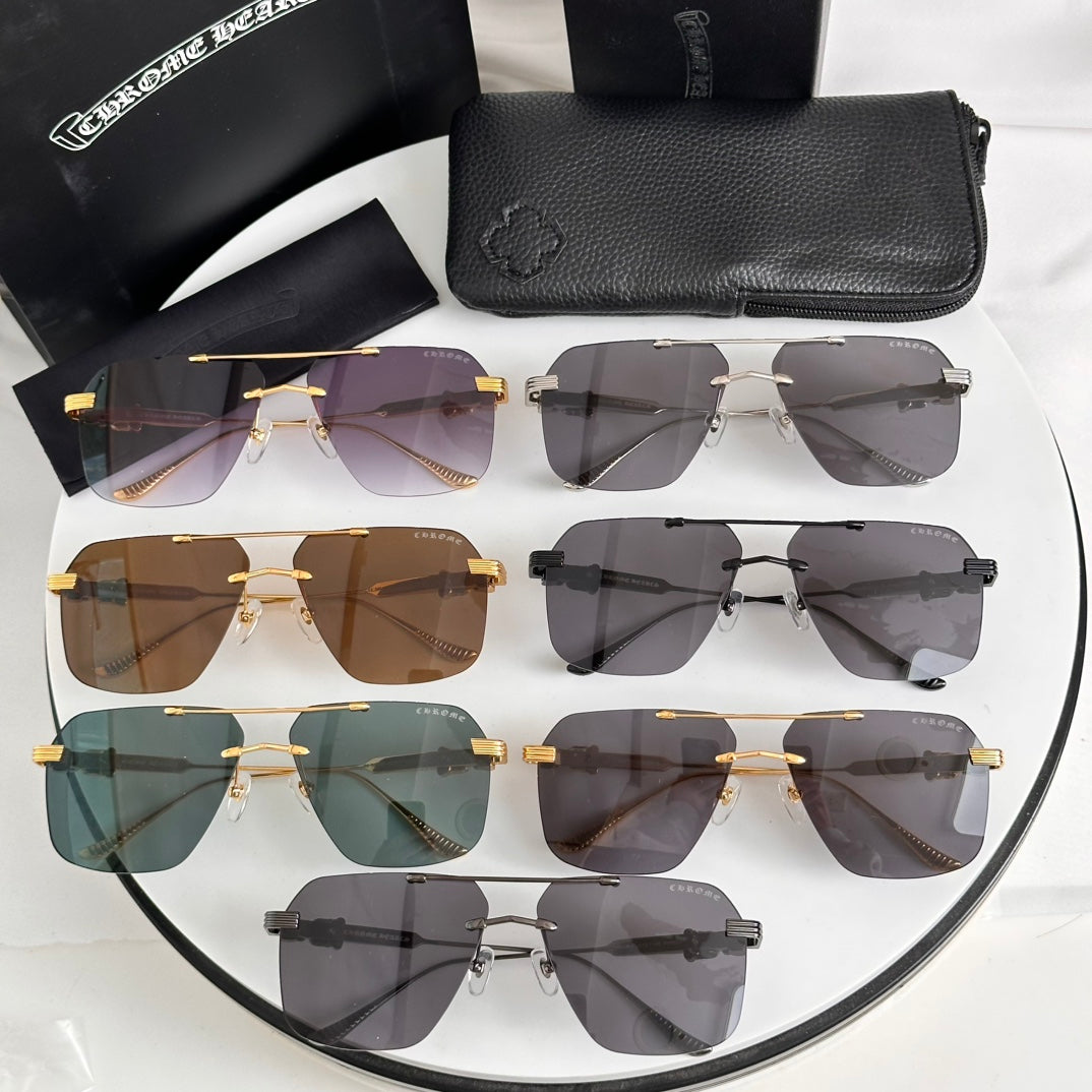 LuxluxHouse Best Quality Glasses Chrome Hearts