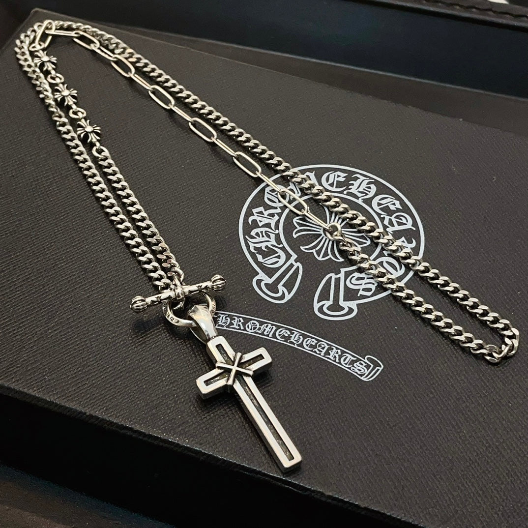 LuxluxHouse Best Quality Accessories Necklace Chrome Hearts