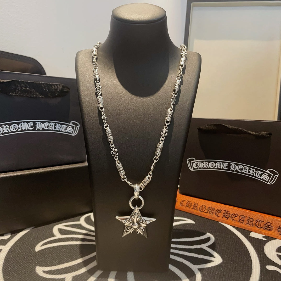 LuxluxHouse Best Quality Accessories Necklace Chrome Hearts
