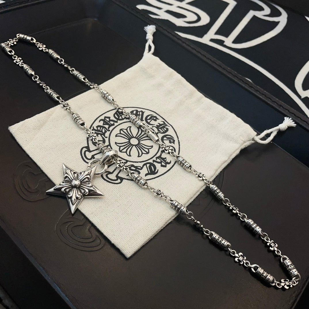 LuxluxHouse Best Quality Accessories Necklace Chrome Hearts