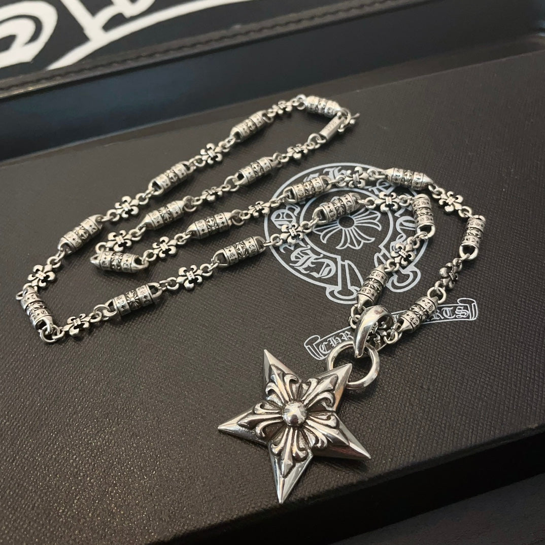 LuxluxHouse Best Quality Accessories Necklace Chrome Hearts