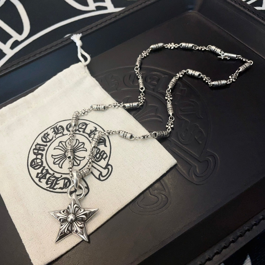 LuxluxHouse Best Quality Accessories Necklace Chrome Hearts