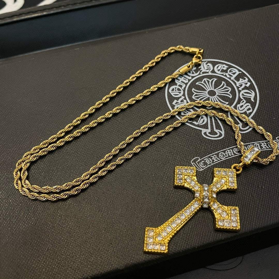 LuxluxHouse Best Quality Accessories Necklace Chrome Hearts