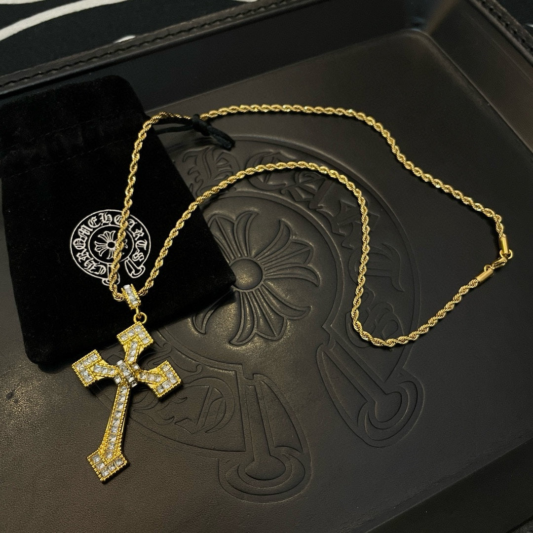 LuxluxHouse Best Quality Accessories Necklace Chrome Hearts