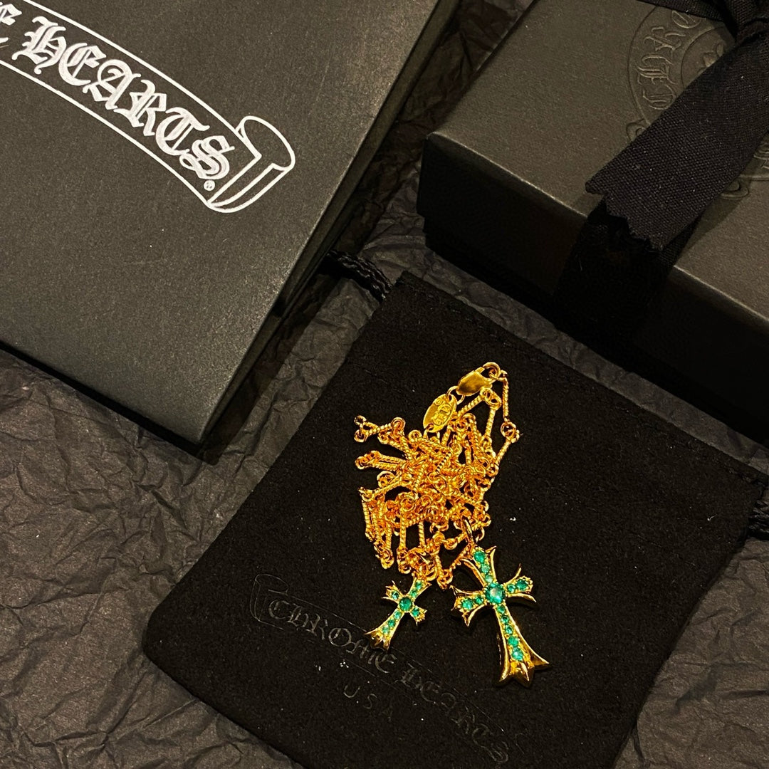 LuxluxHouse Best Quality Accessories Necklace Chrome Hearts