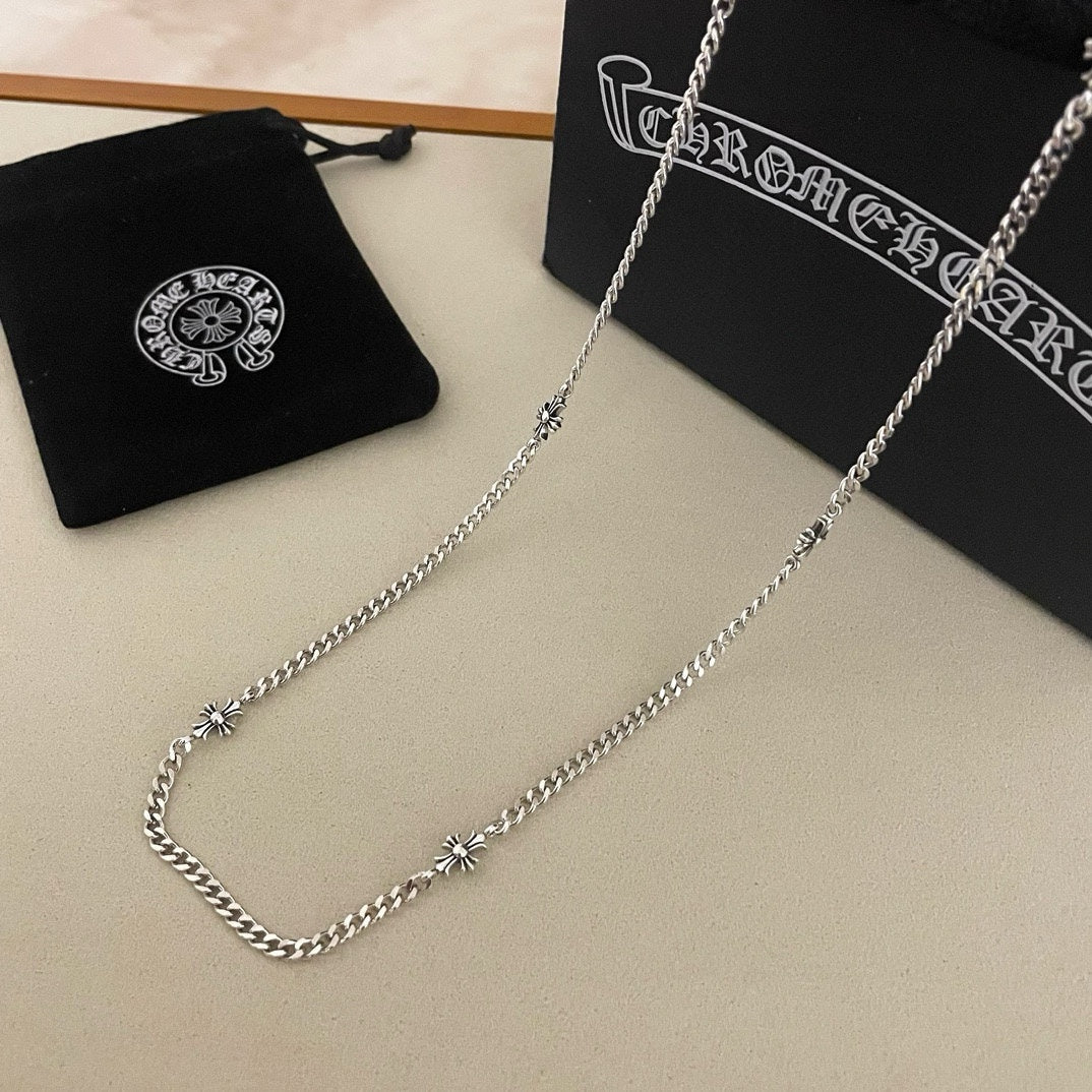 LuxluxHouse Best Quality Accessories Necklace Chrome Hearts