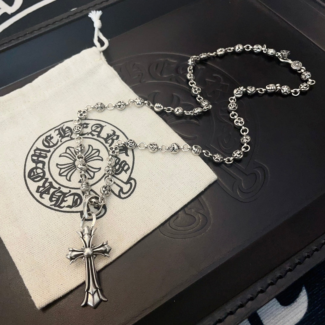 LuxluxHouse Best Quality Accessories Necklace Chrome Hearts