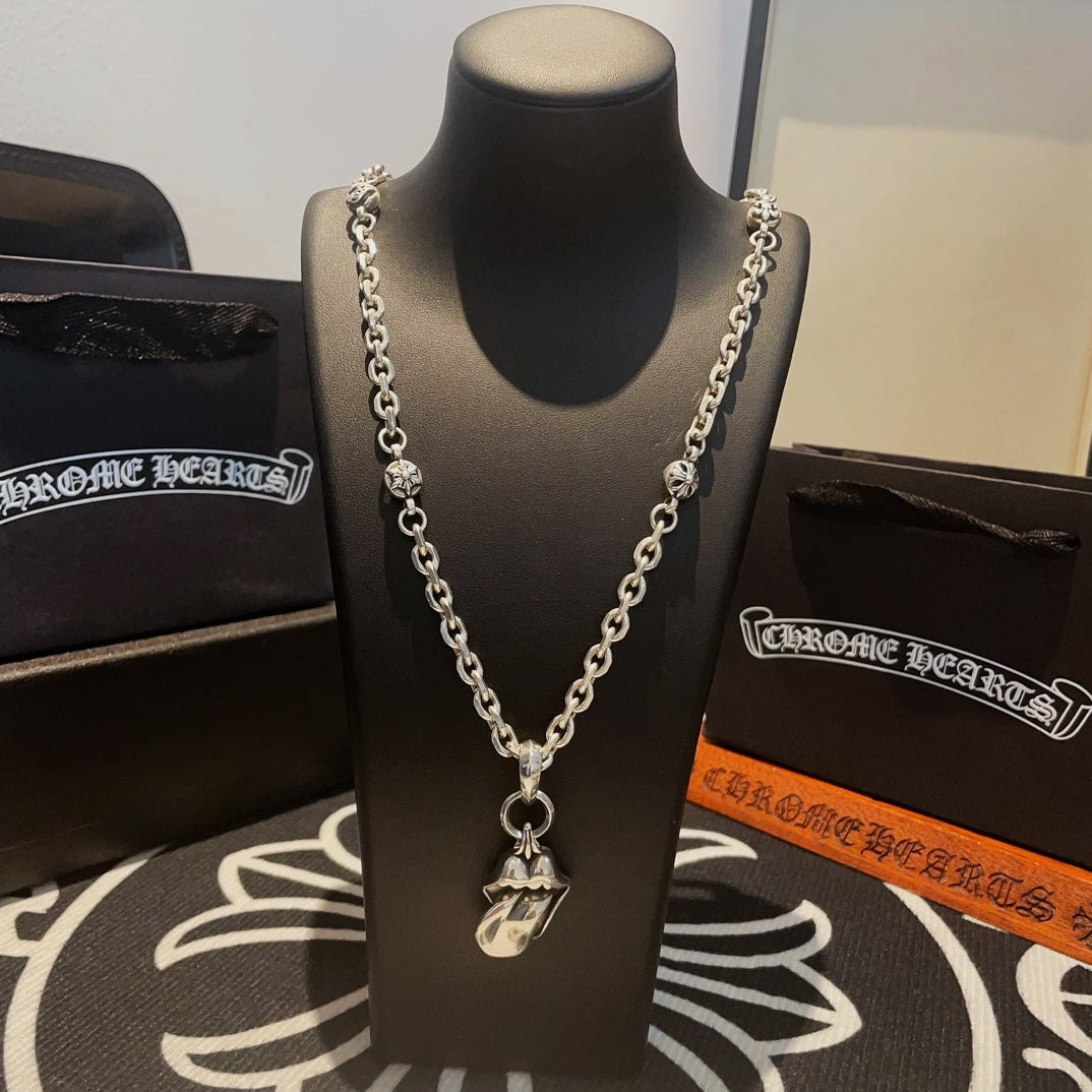 LuxluxHouse Best Quality Accessories Necklace Chrome Hearts