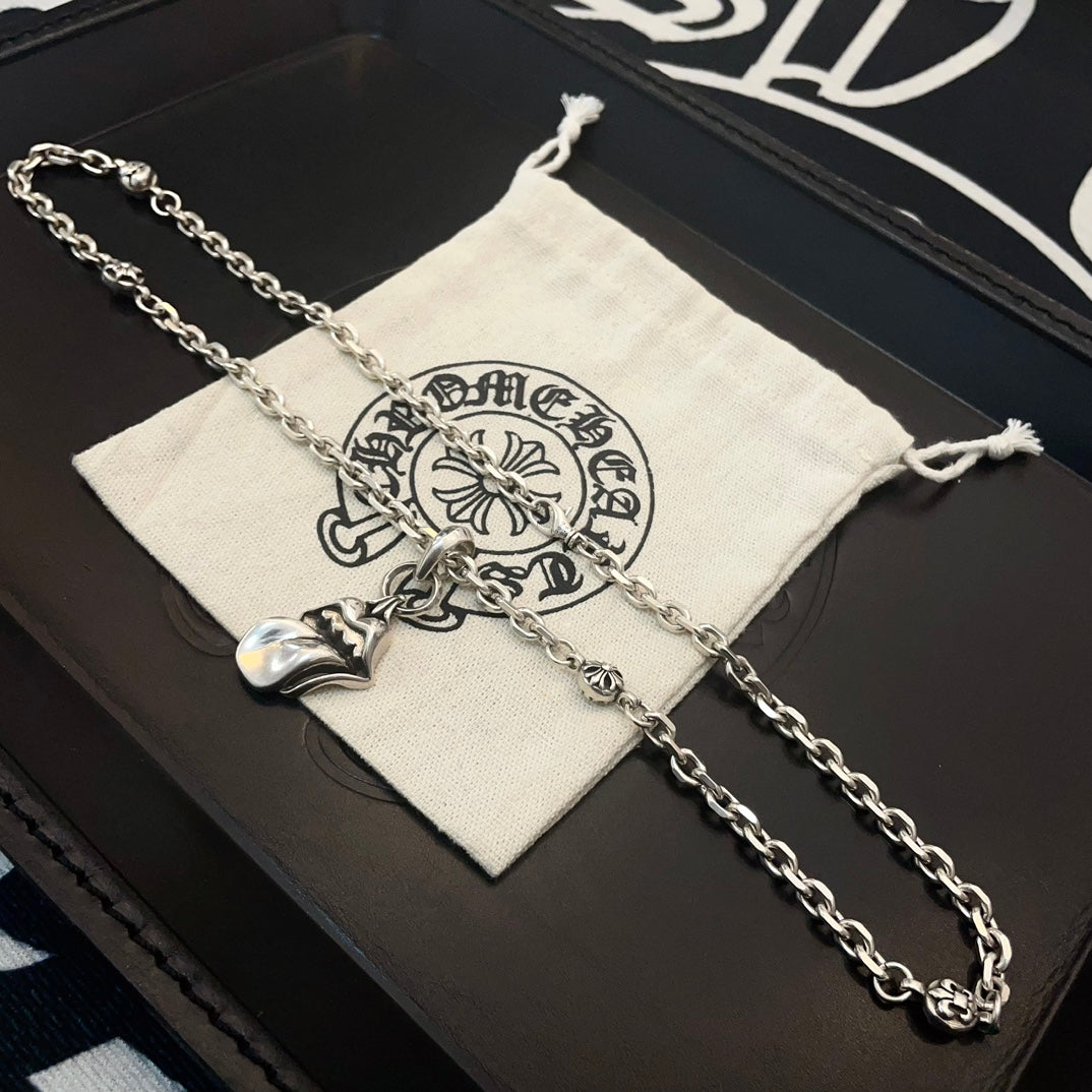LuxluxHouse Best Quality Accessories Necklace Chrome Hearts