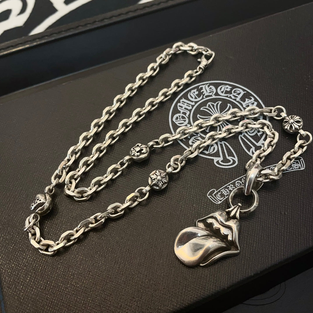 LuxluxHouse Best Quality Accessories Necklace Chrome Hearts