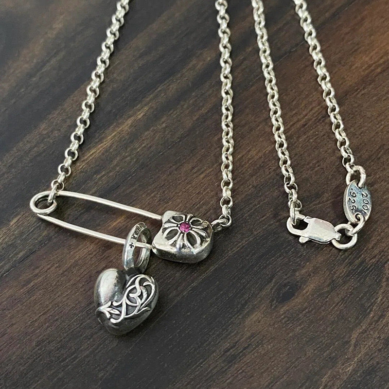 LuxluxHouse Best Quality Accessories Necklace Chrome Hearts