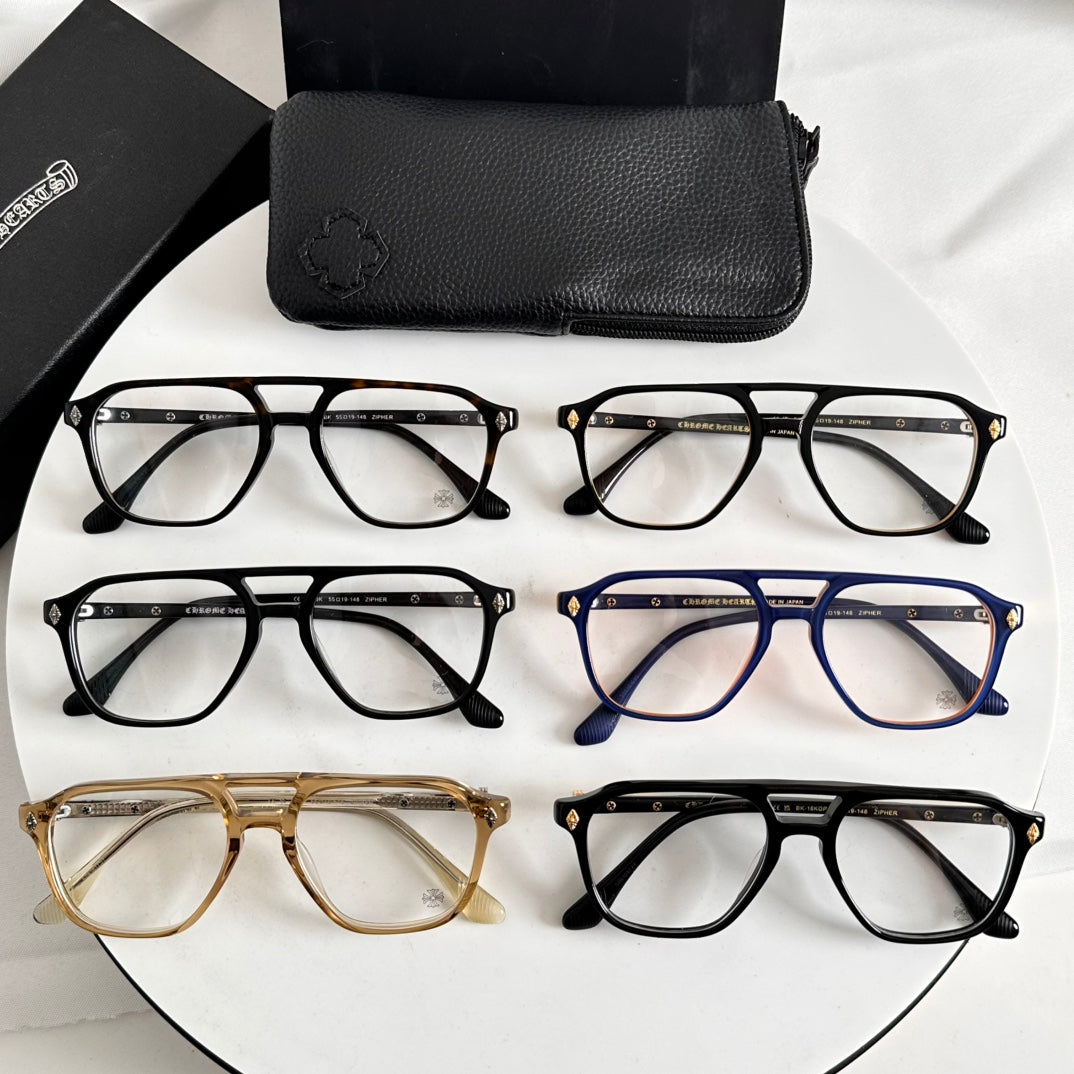 LuxluxHouse Best Quality Glasses Chrome Hearts