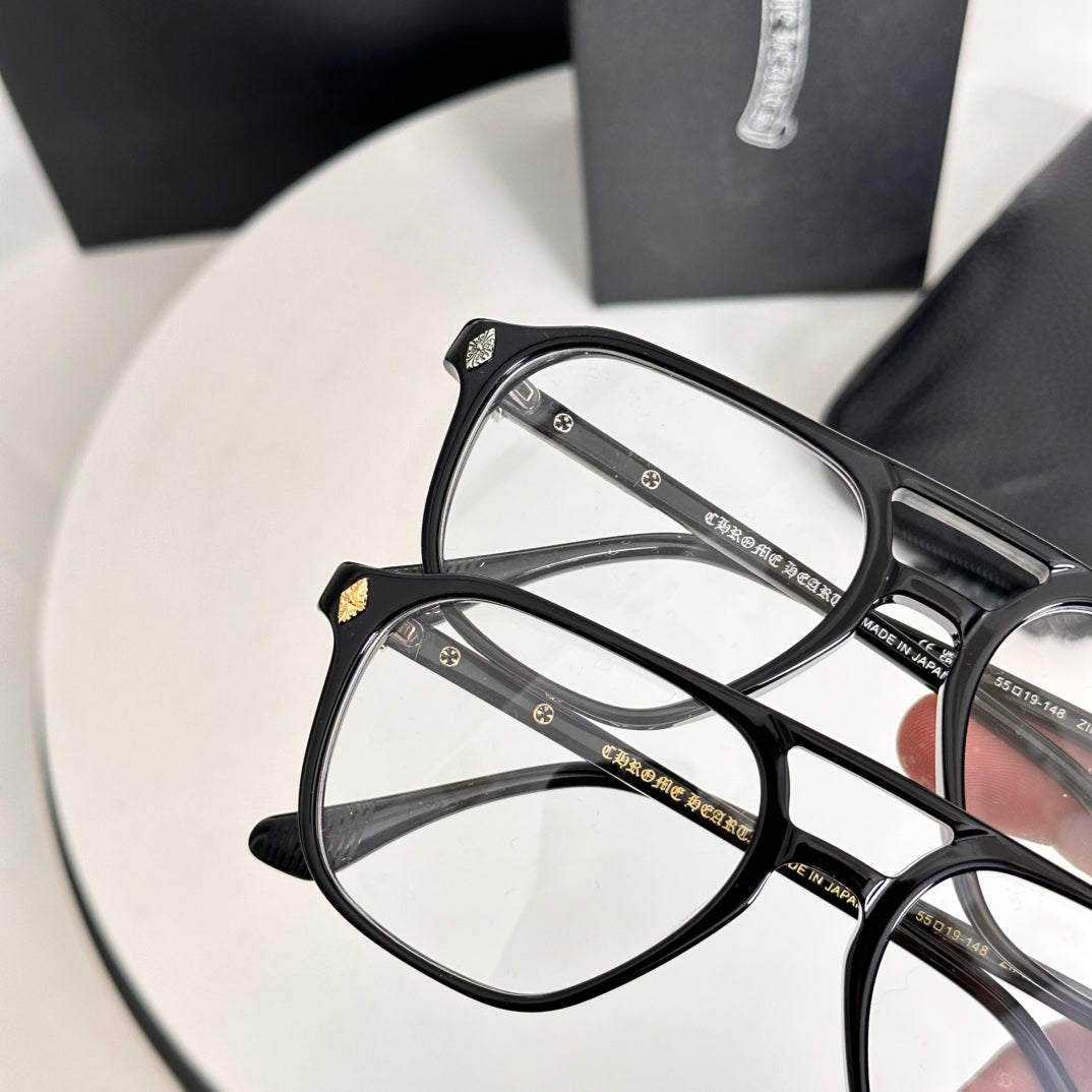 LuxluxHouse Best Quality Glasses Chrome Hearts