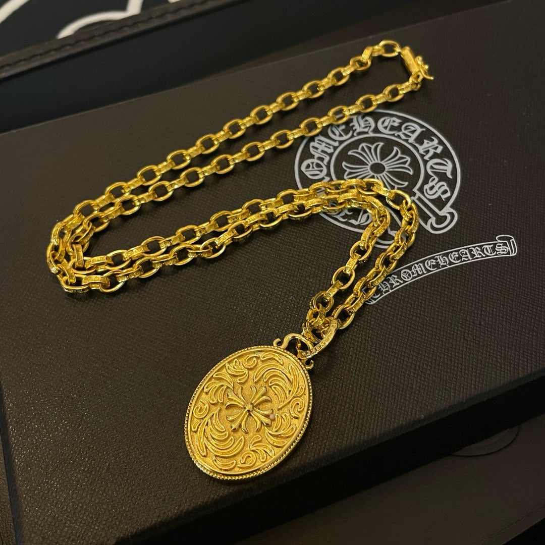 LuxluxHouse Best Quality Accessories Necklace Chrome Hearts