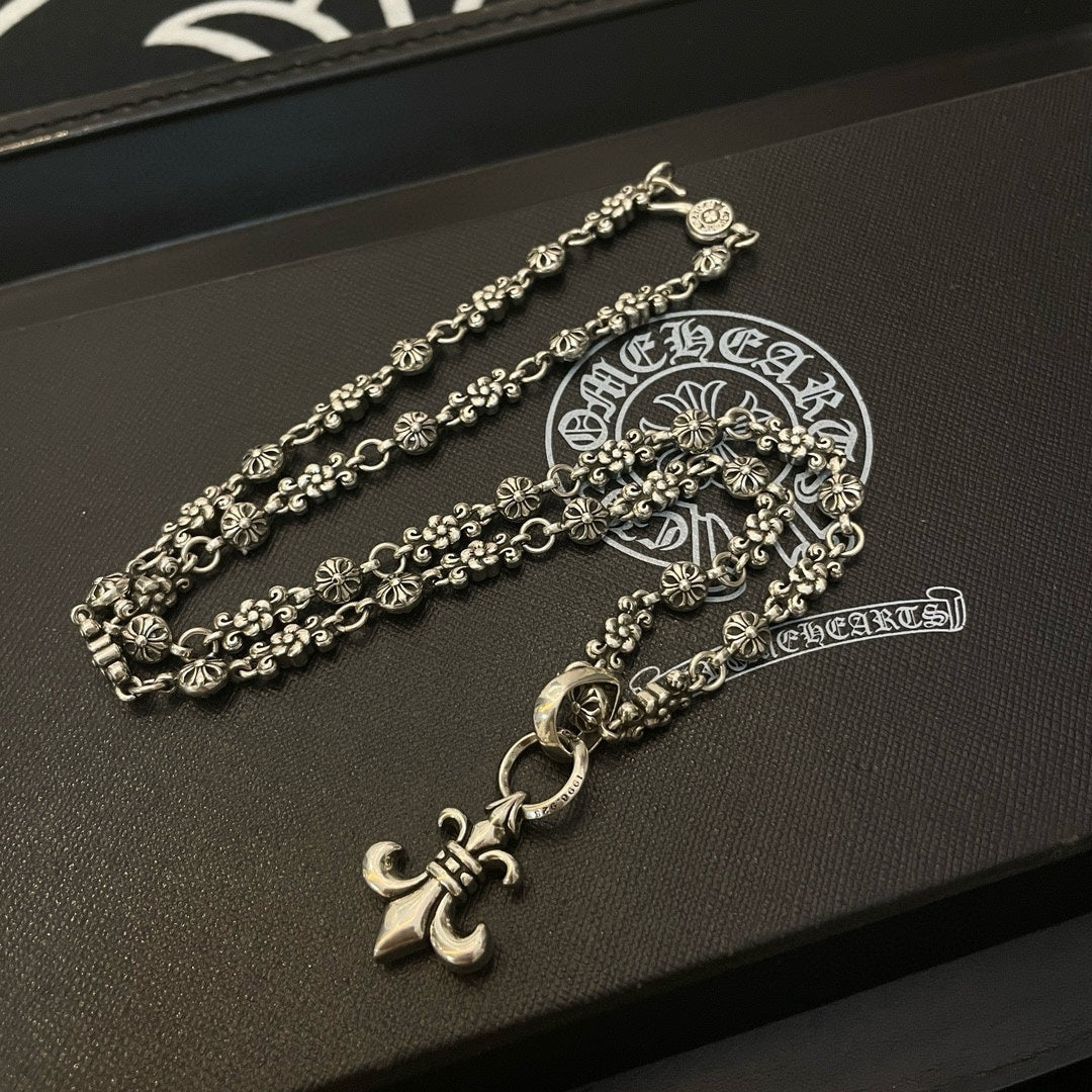 LuxluxHouse Best Quality Accessories Necklace Chrome Hearts