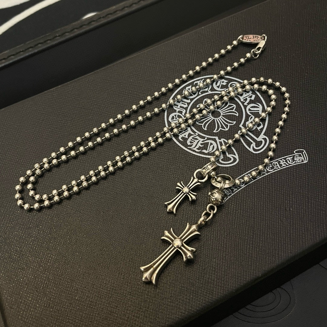 LuxluxHouse Best Quality Accessories Necklace Chrome Hearts