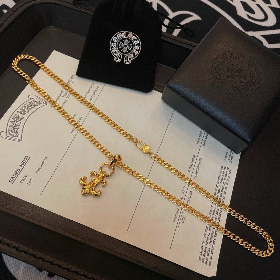 LuxluxHouse Best Quality Accessories Necklace Chrome Hearts