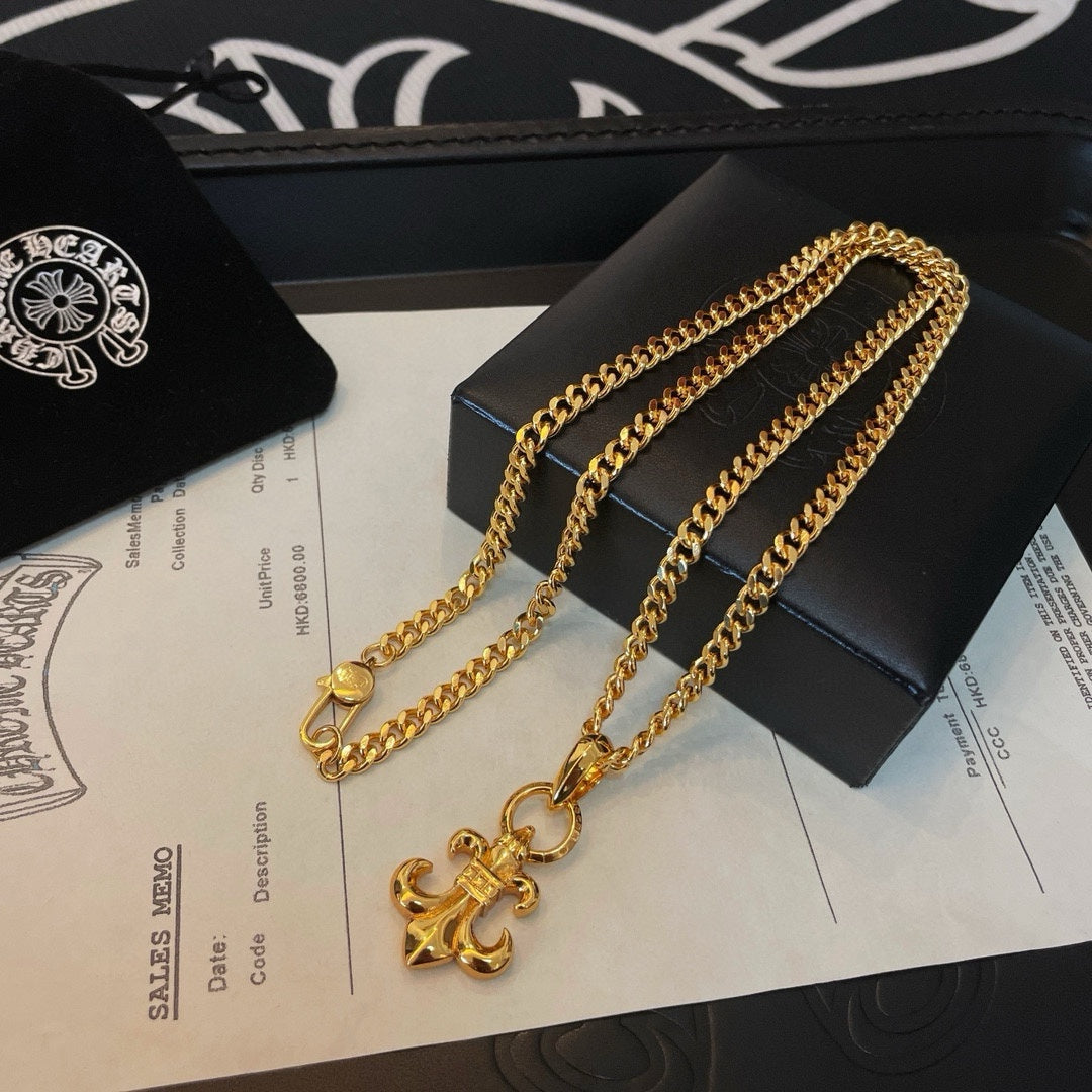 LuxluxHouse Best Quality Accessories Necklace Chrome Hearts
