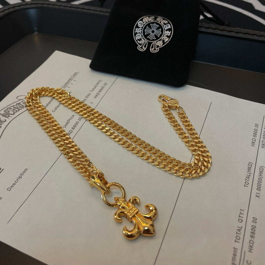 LuxluxHouse Best Quality Accessories Necklace Chrome Hearts