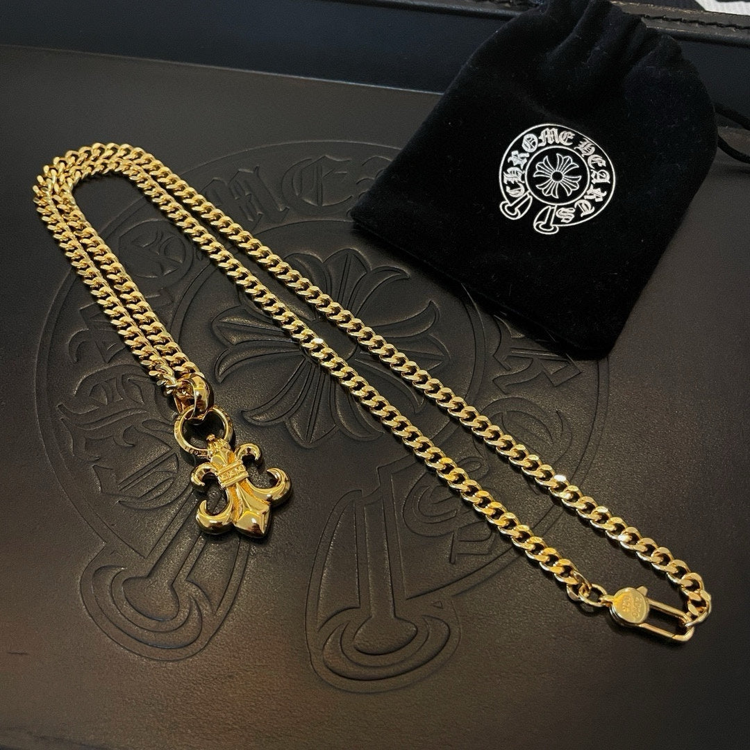 LuxluxHouse Best Quality Accessories Necklace Chrome Hearts