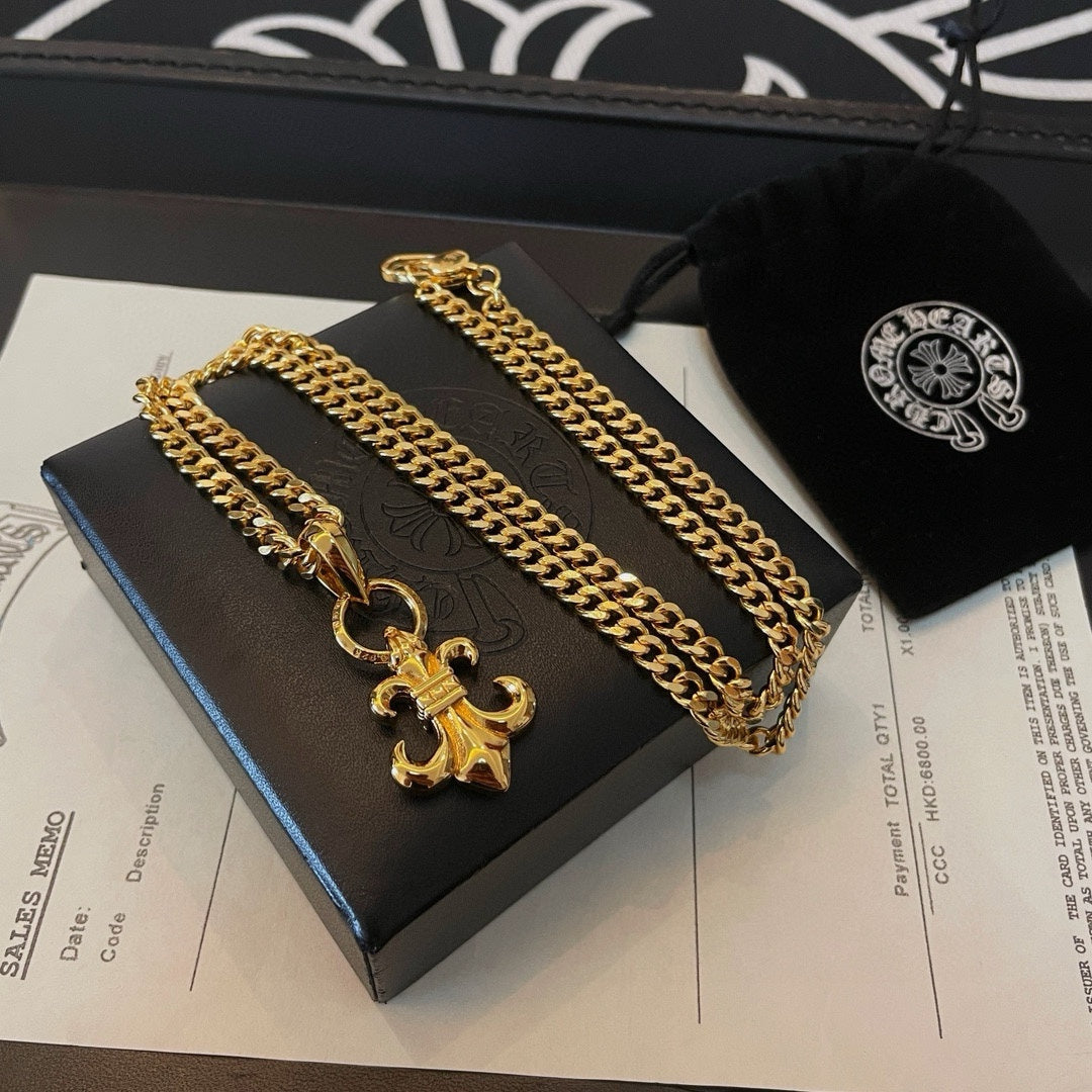 LuxluxHouse Best Quality Accessories Necklace Chrome Hearts